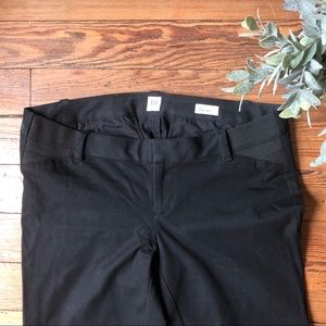 GAP Pants - Gap Slim Cropped Black Maternity Pants GAP Pants - Gap Slim Cropped Black Maternity Pants